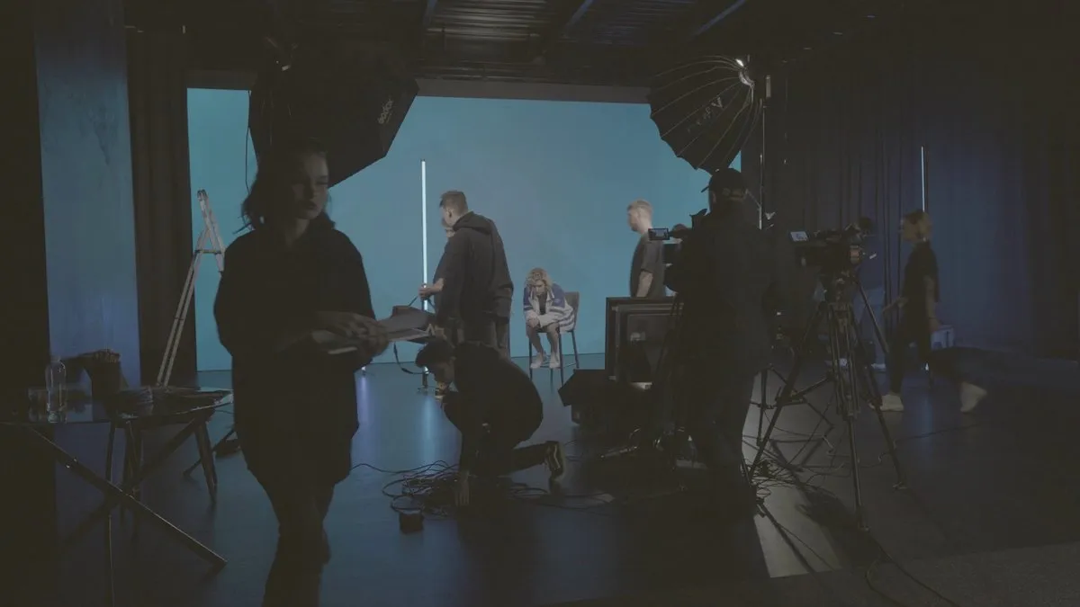 Studio shoot